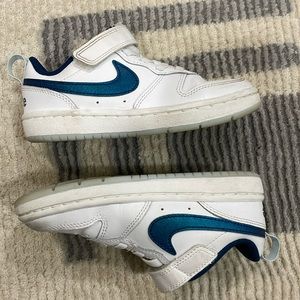 Kids Nike Blue & White Air Force One Style